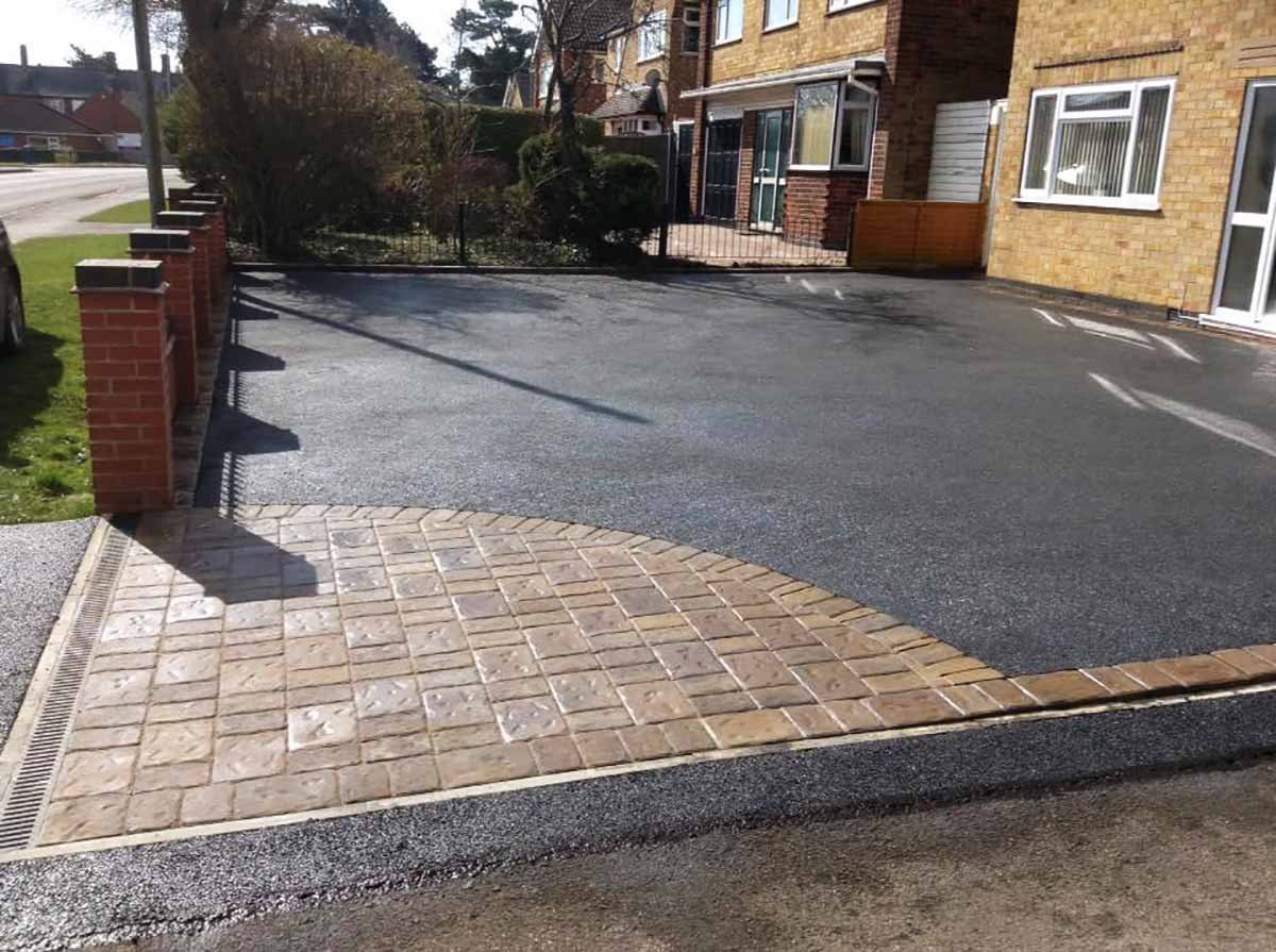 Block paving project example